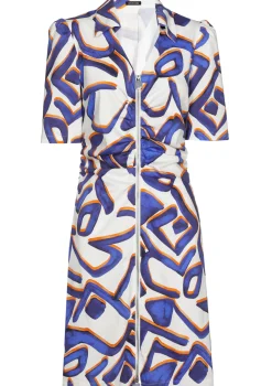 New 1144-29 / Aansluitende Jurk Met Stretch Vrouwen Jurken