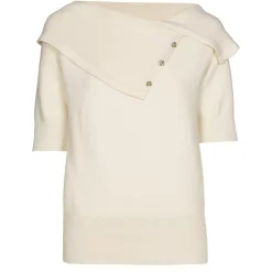 1245-34 / Elegante Fijn Gebreide Pull Vrouwen Pulls