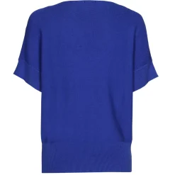 1246-26 / Fijn Gebreide Top Met Schoudereffect Vrouwen Pulls