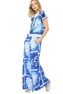 Hot 3203-29 / Half Doorzichtige Gebreide Pull Vrouwen Pulls