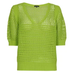 Online 3205-60 / Half Doorzichtige Pull Vrouwen Pulls
