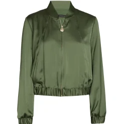 Discount 1867-61 / Korte Shiny Bombervest Vrouwen Vesten