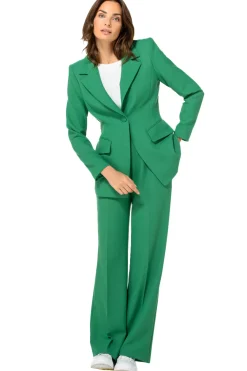 Best 1823-62 / Licht Aansluitende Comfortabele Lange Citylook Blazer Vrouwen Vesten