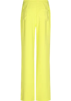 1521-80 / Soepelvallende Citylook Broek, Recht Been, Normal Waist Vrouwen Broeken