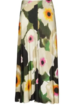 Sale 1737-69 / Soepelvallende Rok Schuindraad Gesneden Vrouwen Rokken
